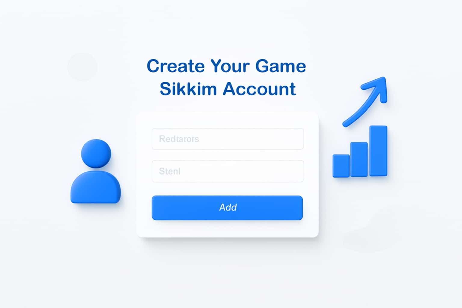 Create Your Game Sikkim Account Interface