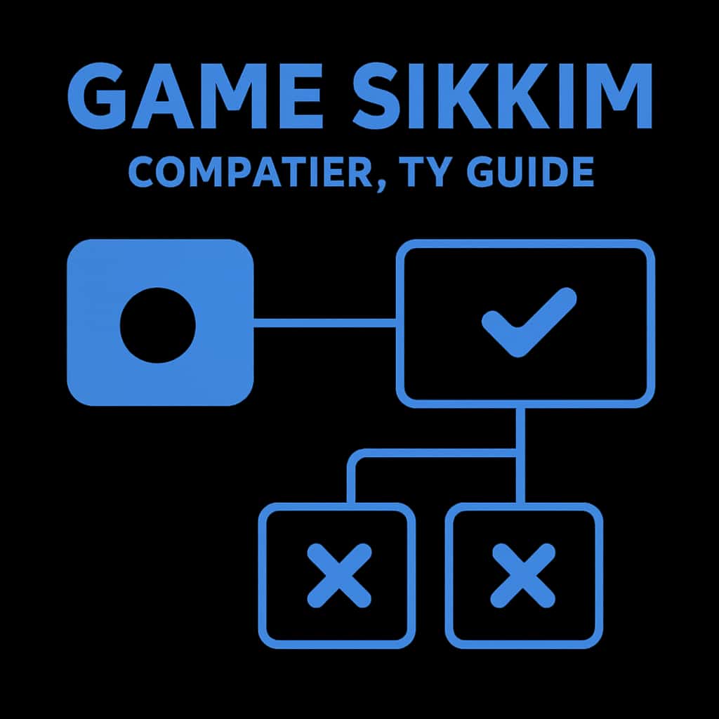 Diagram illustrating Game Sikkim Compatibility requirements.