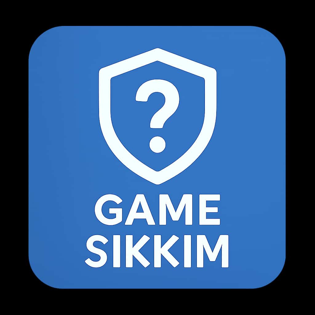 An icon for Game Sikkim emphasizing safety.