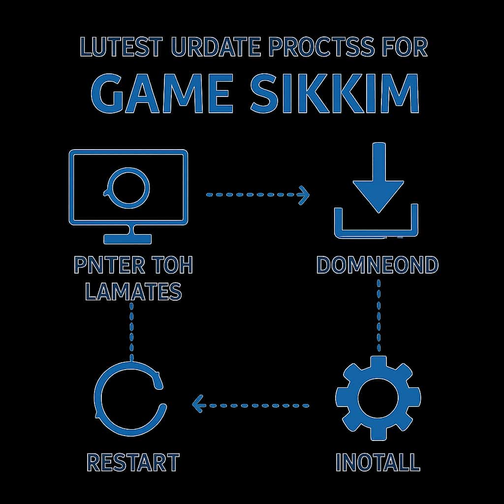Diagram illustrating the update process for Game Sikkim.